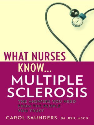 cover image of What Nurses Know...Multiple Sclerosis